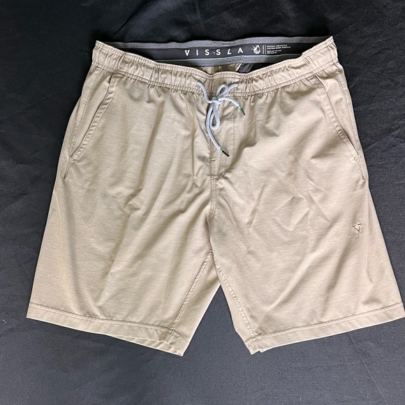 VISSLA up cycled, polyester, cotton hemp stretch, quick dry Shorts - Picture 7 of 8
